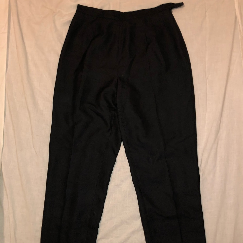 Black plazo style pants